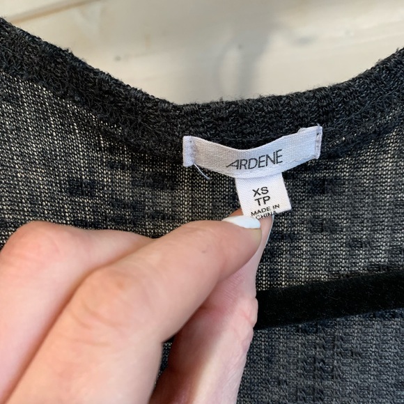 Ardene | Grey Ribbed Cardigan - Picture 4 of 5